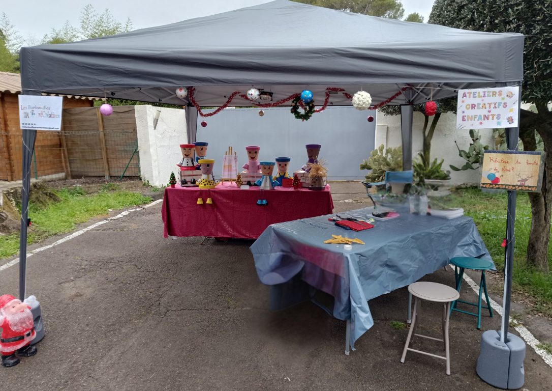 Marché de Noël les Barbouilles Récréatives