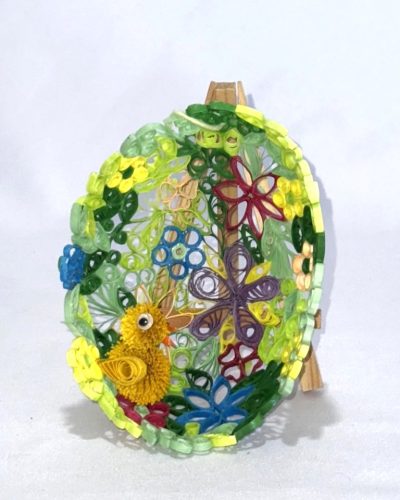 Quilling demi œuf