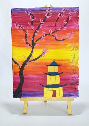 Tableau signe chinois