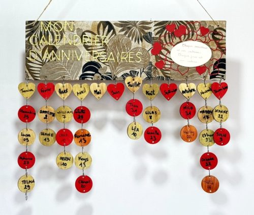 calendrier anniversaire