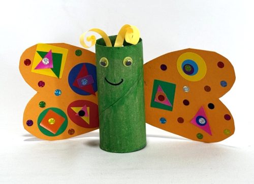 papillon recyclé