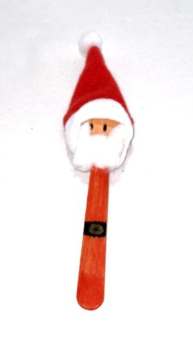 père noël en cuillère