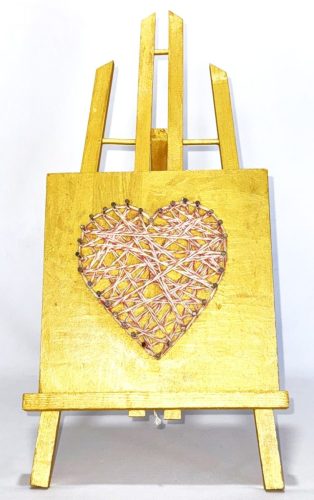 string art cœur