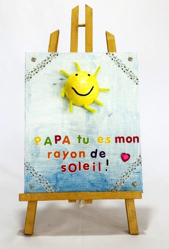 tableau papa rayon de soleil
